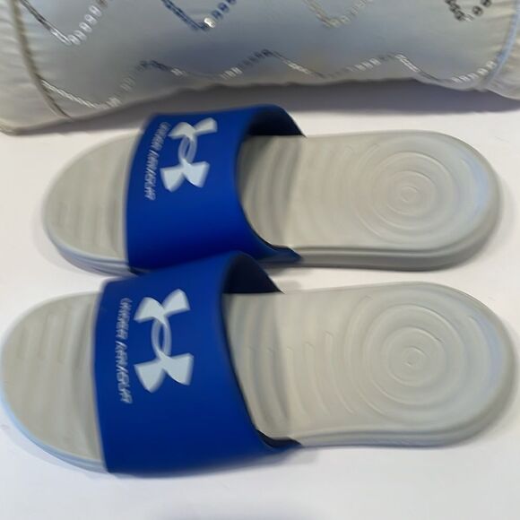 Under Armour slides sandals  Unisex Size 9 - Picture 2 of 5